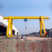 pórtico Crane Outdoor Using do feixe do controle A3 da sala de 20m/Min Driver único