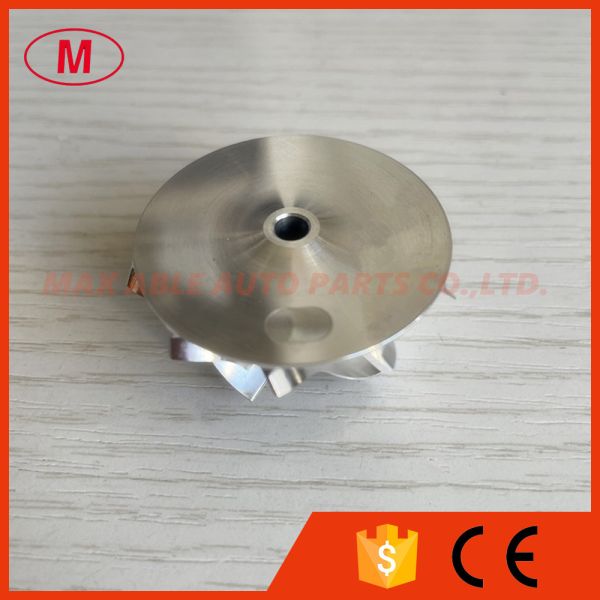 RHF3 31.00/40.00mm 5+5 blades high performance Turbocharger milling/aluminum 2618/billet compressor wheel