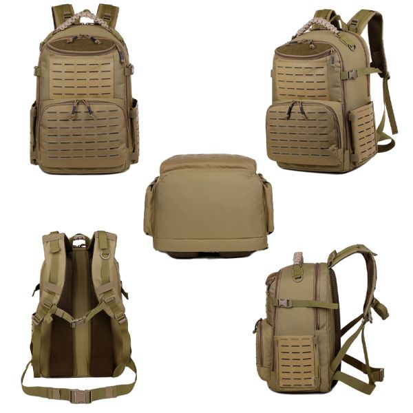 OEM ODM Mochilas tácticas impermeables Actividades al aire libre Caza Bolsa de montaña