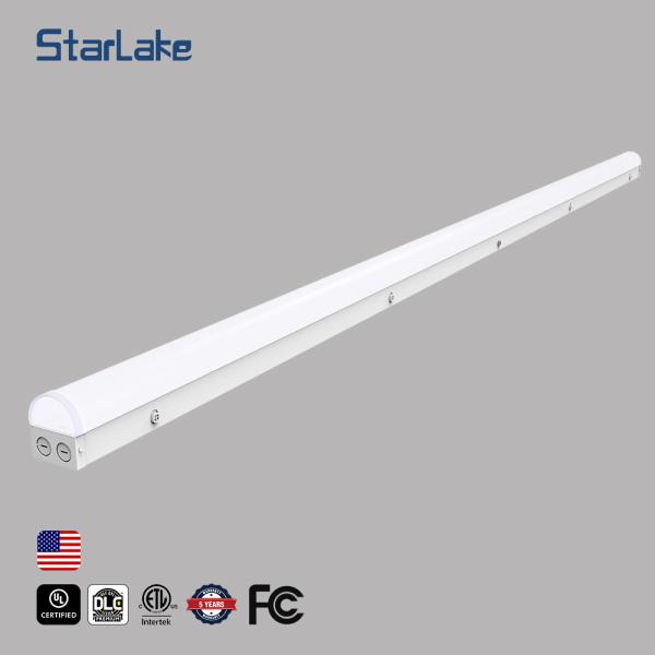 Office LED Linear Strip Light Fixture / Suspended Linear Pendant Lighting