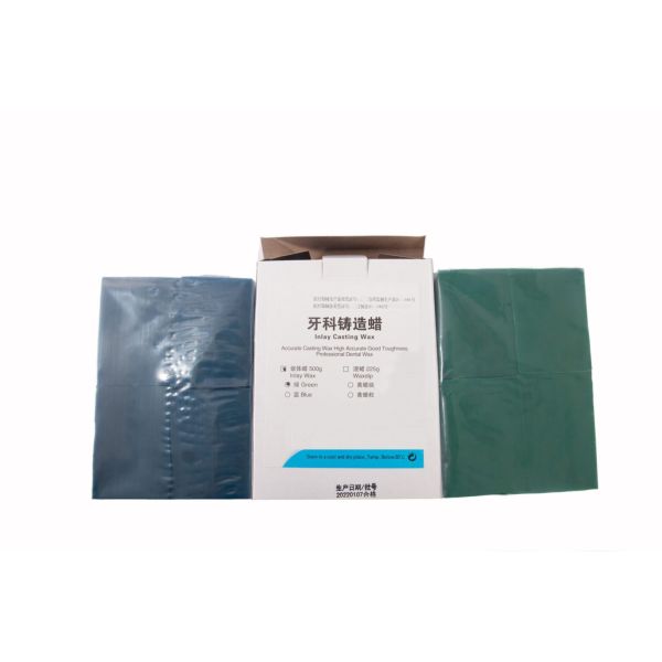 Dental Inlay Casting Wax Block 500g / Bag Dental Wax Block Green Color