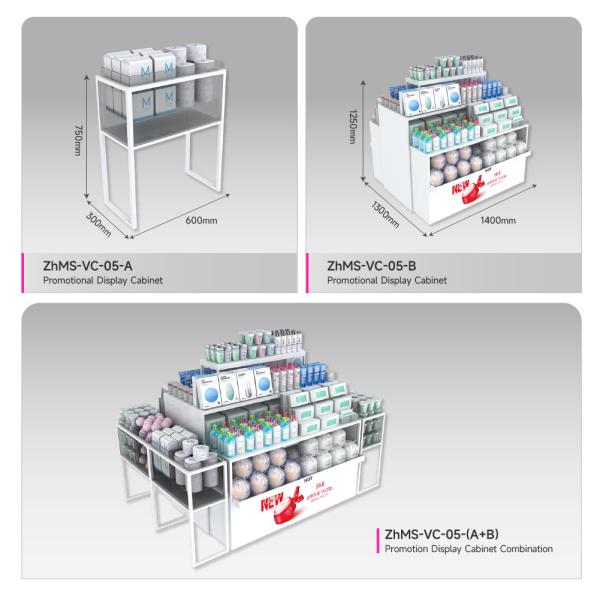 Cosmetic Display Table Experience Counter with Washing Station for Perfume Store Design
