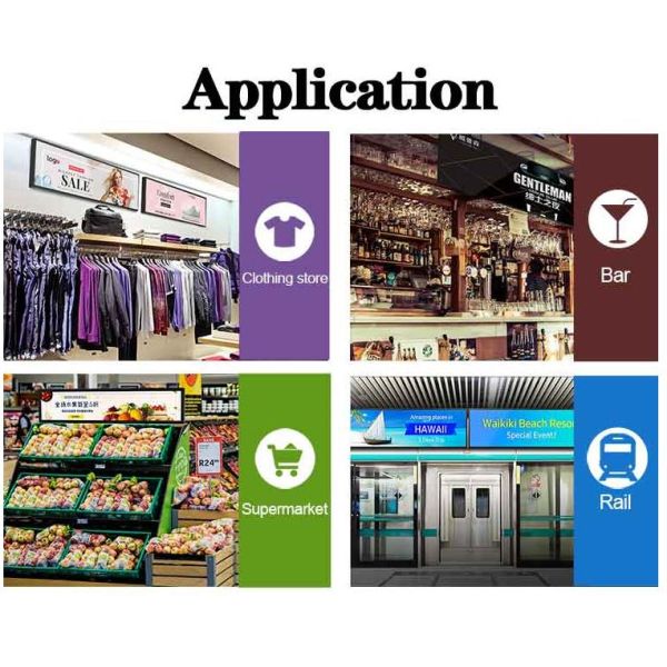 Подгонянный Signage LCD цифров простирания игрока 29in рекламы экрана LCD шинопровода