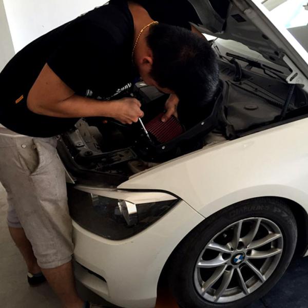 Vortex-generating EDDYSTAR Carbon Fiber Air Intake with High-flow Design for BMW 116i 118i 1.6T(N13)
