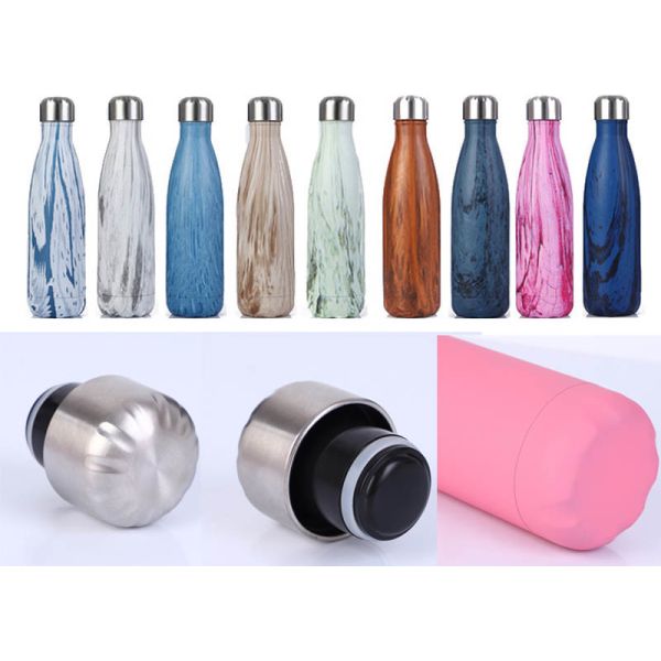 Gifts Items Portable Flask Cup , Customized Solid Color Travel Flask Mug