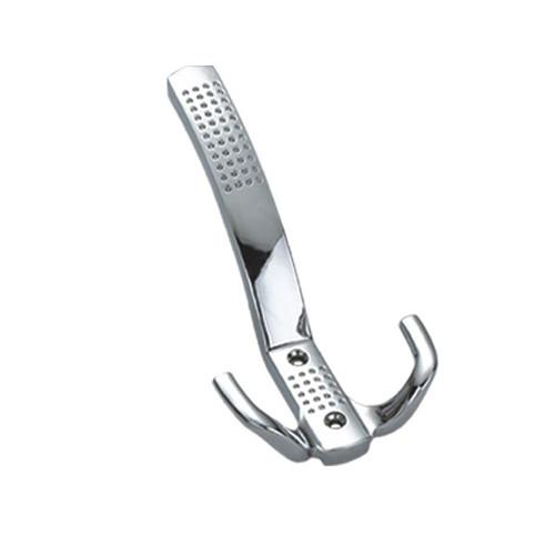 Hot chorme double hooks Clothes Hanger Hooks wall hook furniture hardware factory