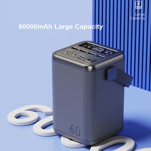 Camping Portable Power Charger Station 60W 60000Mah Over discharge protection