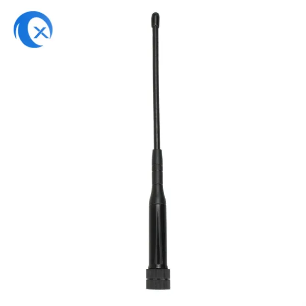 Omnidirectional Dual Band VHF/UHF Rubber Duck Antenna for TV