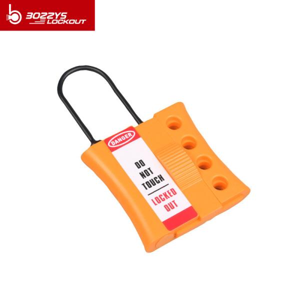 BOSHI New Product 4 Holes Nylon Body Material Lockout Hasp For Workplace