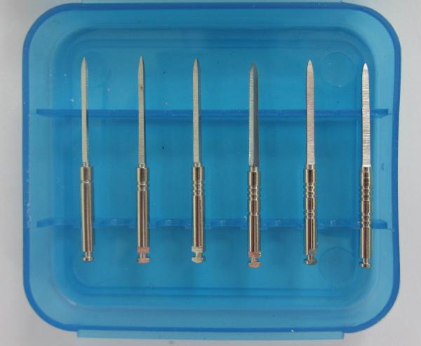 Dental Stainless Steel Reamers / Drills For Dental Screw Post