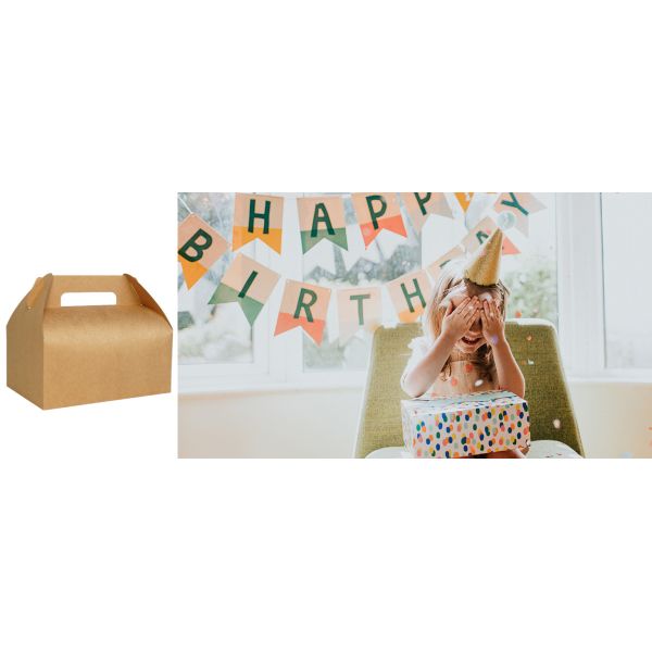 Treat Boxes With Window, Food-Grade Paper Boxes For Food, Gift Boxes Bakery Boxes For Birthday Wedding Party Favors