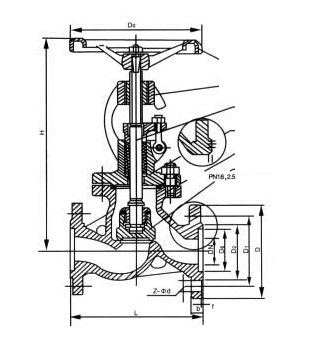 Stainless 304 316 Globe Stop Valve J41W For Medium Cut - Off / Throttling
