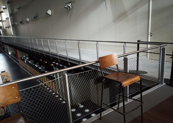 Blustrade Railing Stainless Steel Wire Rope Mesh 7x19 Strands 2.5mm