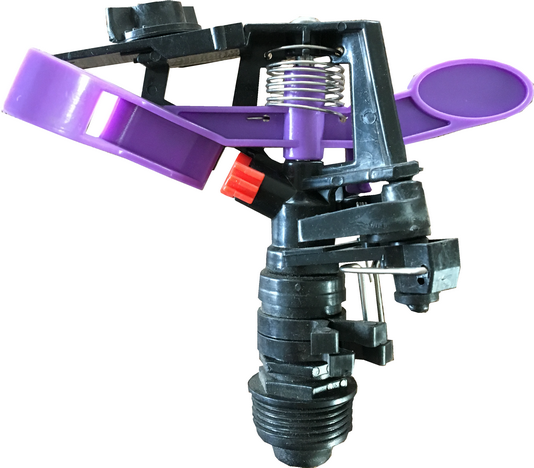 Разбрызгивающая головка земледелия воды спринклера удара регулируемой птицы дождя пластиковая 3/4