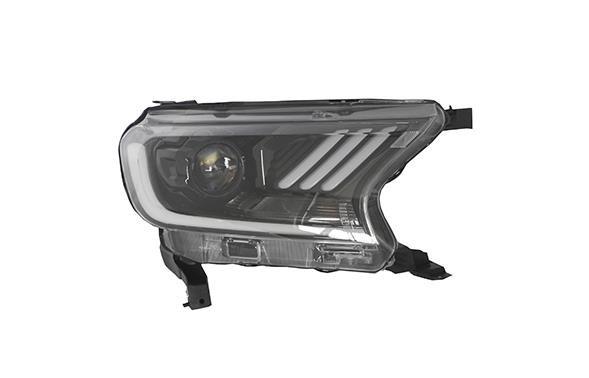 Car Front Head Light Lens Projector DRL For Ford RANGER Pickup 2015 - 2019