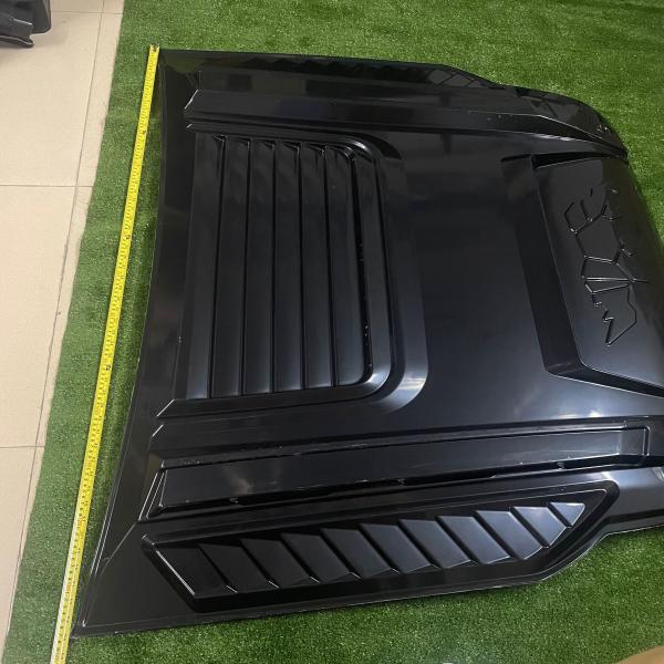 Custom Hood Scoops Cover For Ford Ranger T9 Pickup Plastic Smooth Shinny Surface