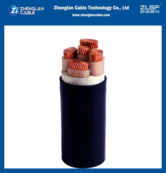 O PVC de XLPE isolou subterrâneo Unarmoured cabo 4 núcleos 50mm 95mm 120mm 150mm