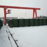 Constrcution Steel Bridge Temporary Steel Truss Bridge Steel Deck / Concrete Deck