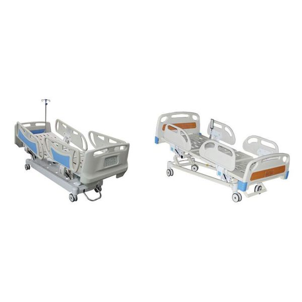Remote Control Hospital Electric Beds , Large Size Hospital Emergency Bed