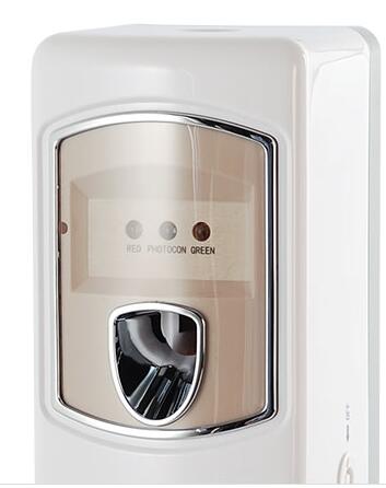 Battery Air Freshener Dispenser , Automatic Air Perfume Dispenser With Lock
