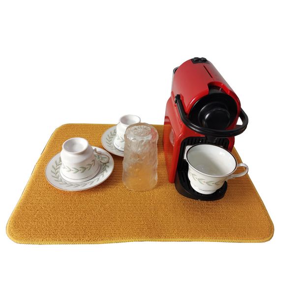 Absorbent Microfiber Dish Drying Mat Fast Dry Dish Drying Cloth 15 X20 Inch