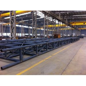 Customized Steel Roof Truss Systems Fire Resistant For Stadium Structures