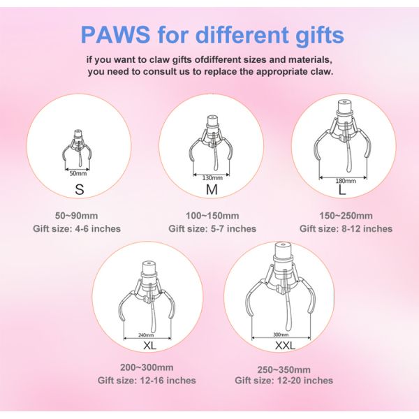 Coin Operated Double Players Arcade Claw Machine / Toy Grabber Game Machine