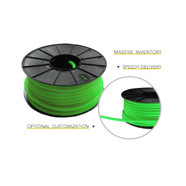 Прокладка СИД неона толщины зеленого цвета 8mm гибкая