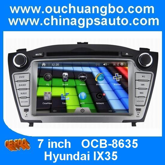 7 inch 2 din touch screen Hyundai IX35 car radio with bluetooth gps navigation OCB-8635