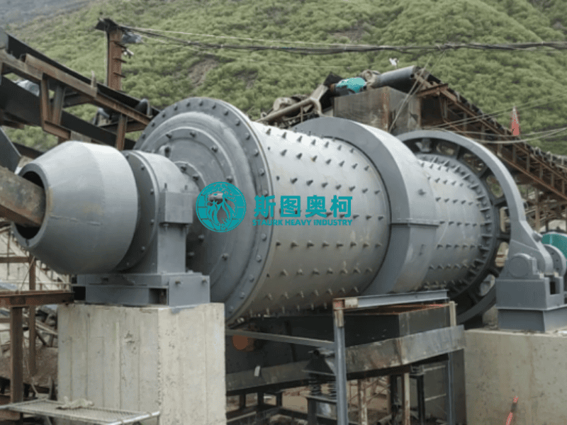Ball Mill Grinding Mill with Steel Rods Grinding Media for ≤25 mm Feed Size and Third-Party Quality Inspection