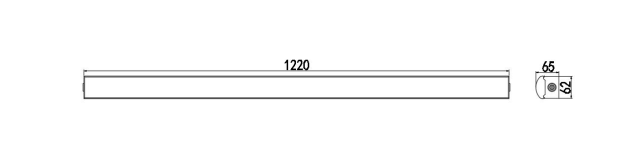 4FT 120cm светодиодный трехпрочный линейный свет 5 лет гарантия IP54 Внутреннее использование 40W 5000K с сертификатами UL CUL