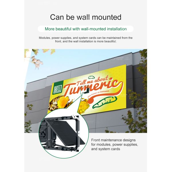 P5 Full Color 3D Advertising Display Waterproof Fix Installation LED Screen Outdoor for Concerts
