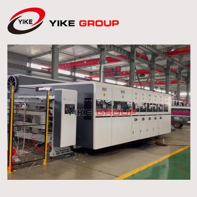 A impressora automática alta de Defination Flexo morre cortador com máquina do empilhador