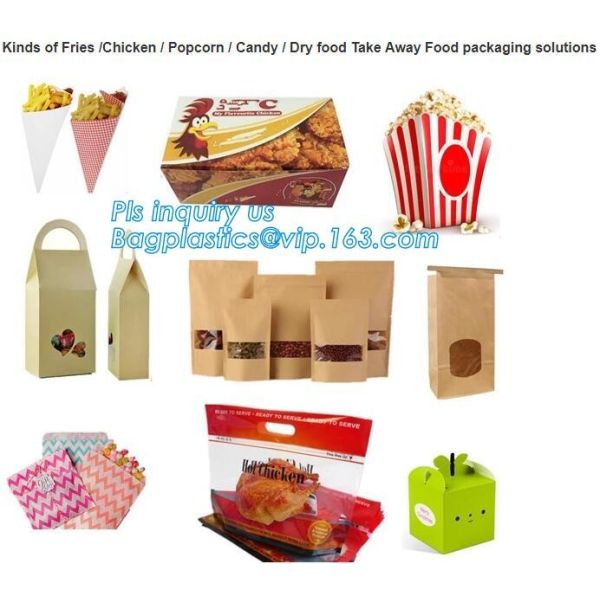 Resealable Grease Proof Bags, Grilled Chicken Bag, Stand Up Roasted  Packaging, Hot Roast Pouch Anti Fog