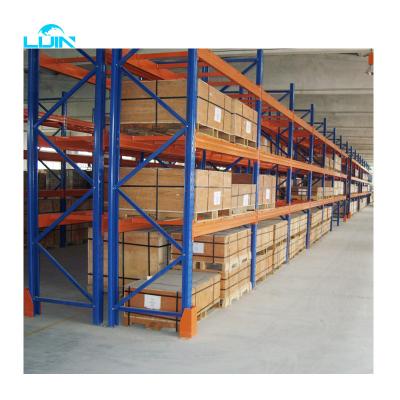 25000kg Loading Adjustable Iron Industrial Storage Rack For Factory