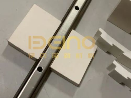 Dovetail Slotted Ceramic Liner Ceramic Tile Sheets Customize Ceramic Wear Liners