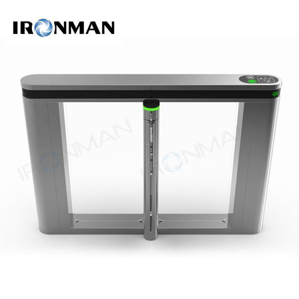 Porta SUS304 de aço inoxidável da barreira do torniquete da impressão digital de DC24V RFID