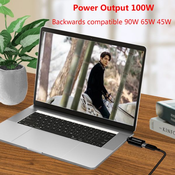 100W USB Type C Female to DC 5.5x2.5mm Male PD Разъем Быстрая быстрая зарядка