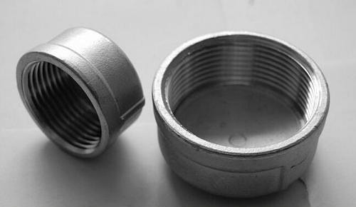 DN10 Stamping Forged Carbon Steel Threaded Pipe Cap