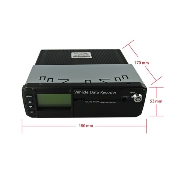 Высокий канал Dvr разрешения 8, 6 - широкий жесткий диск 3G мобильное DVR напряжения тока 36V для корабля