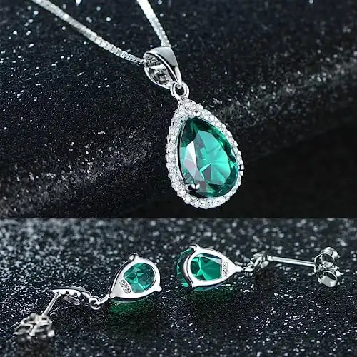 925 Стерлинговая серебряная браслетная сетка с колпачными серьгами Серебряные ювелирные изделия 18-дюймовая цепочка