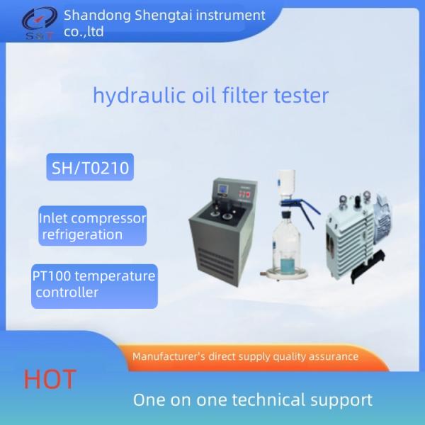 Hot selling hydraulic oil filtration tester SH0210 Compressor refrigeration Electric heating tube heating