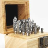 Professional Carbide Rotary Burr Set For Grinding Deburring And Polishing
