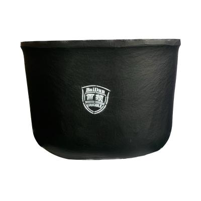 Cylindrical Clay Graphite Crucible Metal Melting Thermal Shock Resistant Cylindrical Crucible