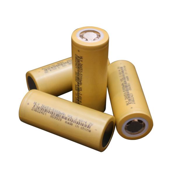 Pilha elétrica do lítio dos trotinettes 3.6v, bateria 5000mAh 26650 para bicicletas elétricas