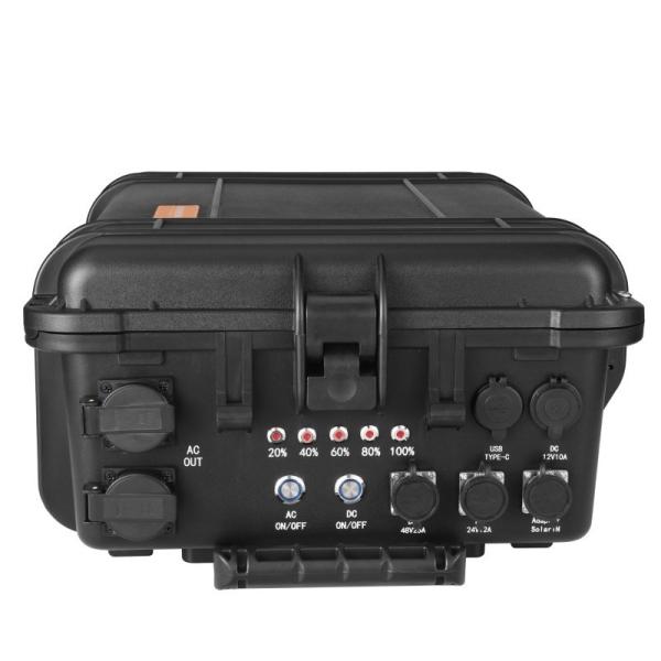 Customization 3000W Power Station Wheeled Trolley Power Supply for 220V Outdoor Camping