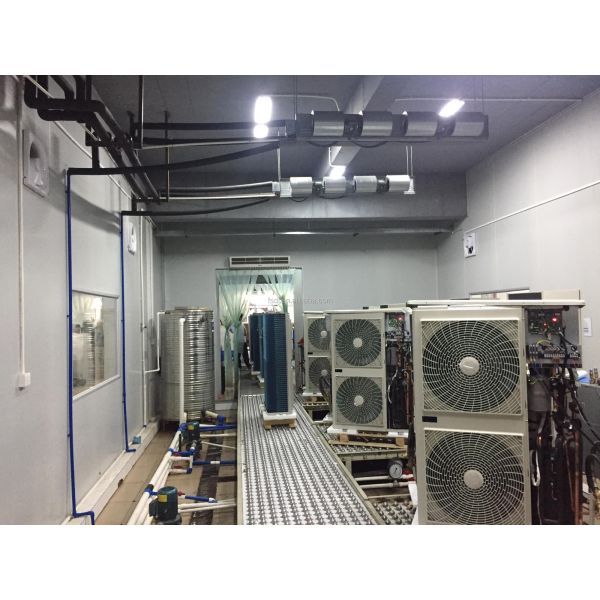 High-Output Assembly Line for Monobloc & Split System Heat Pumps