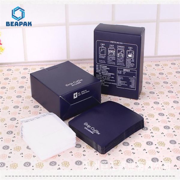 Устранимый 3 загерметизированный сторонами портативный цедильный мешок кофе потека