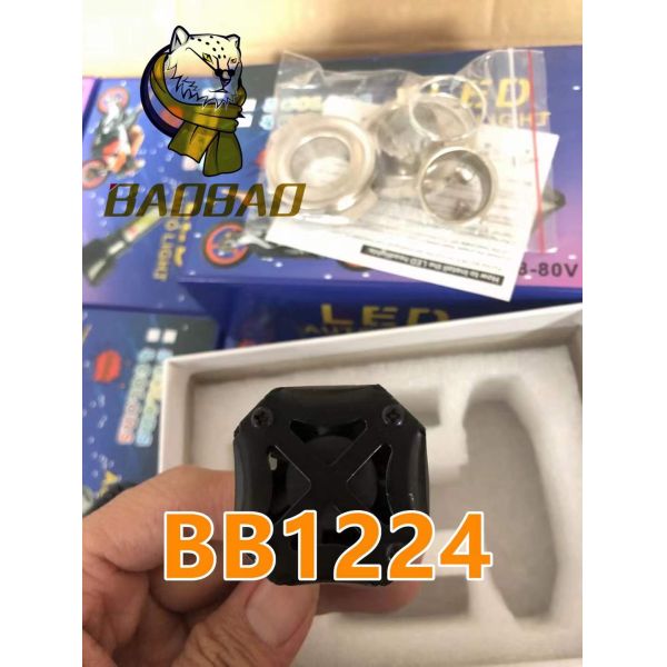 35 Watts Aluminum 2 Face COB Chips 4 Colors Flashing LED MINI Motorcycles LED Headlamp Bulbs LED Motorcycles Bulbs