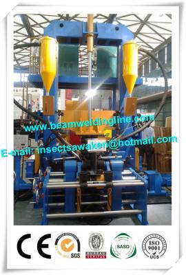 High Efficiency T Beam / H Beam Welding Line Assembling Integrated Machine
